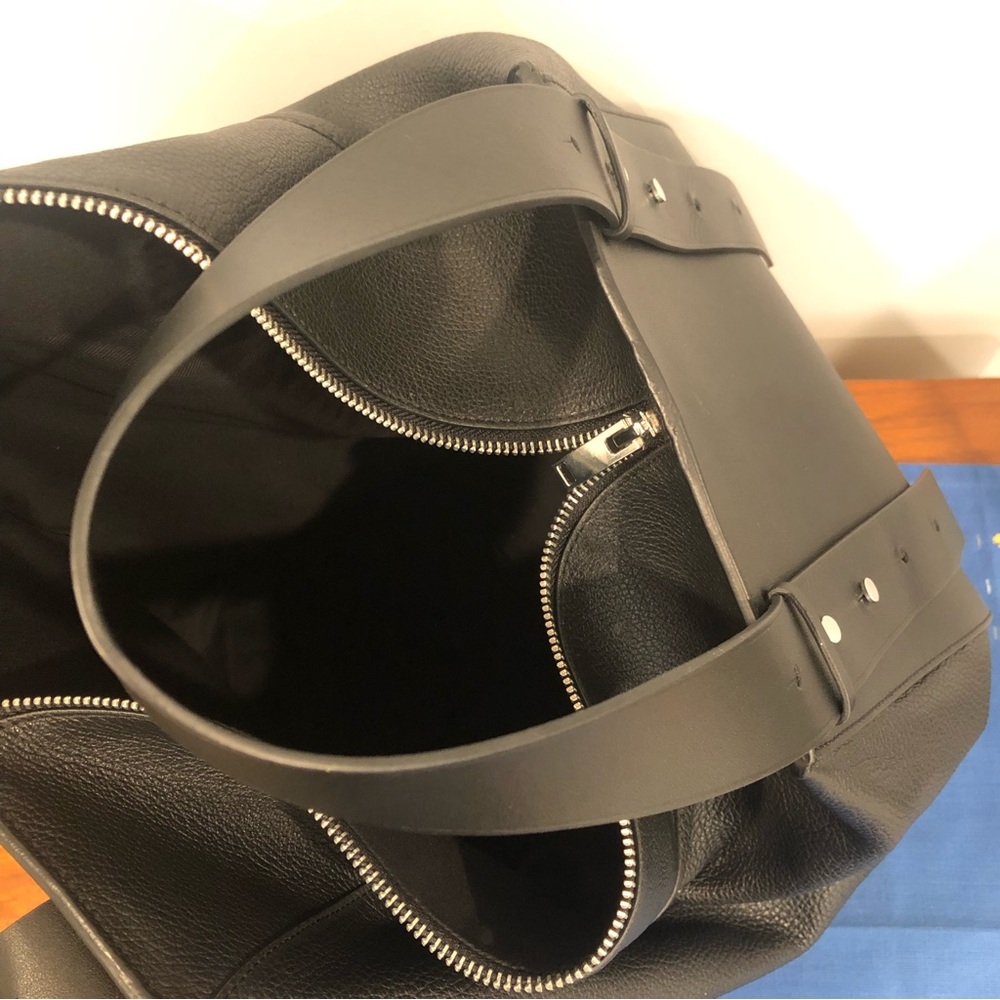 COS Black Leather Tote Bag - Picture 9 of 13